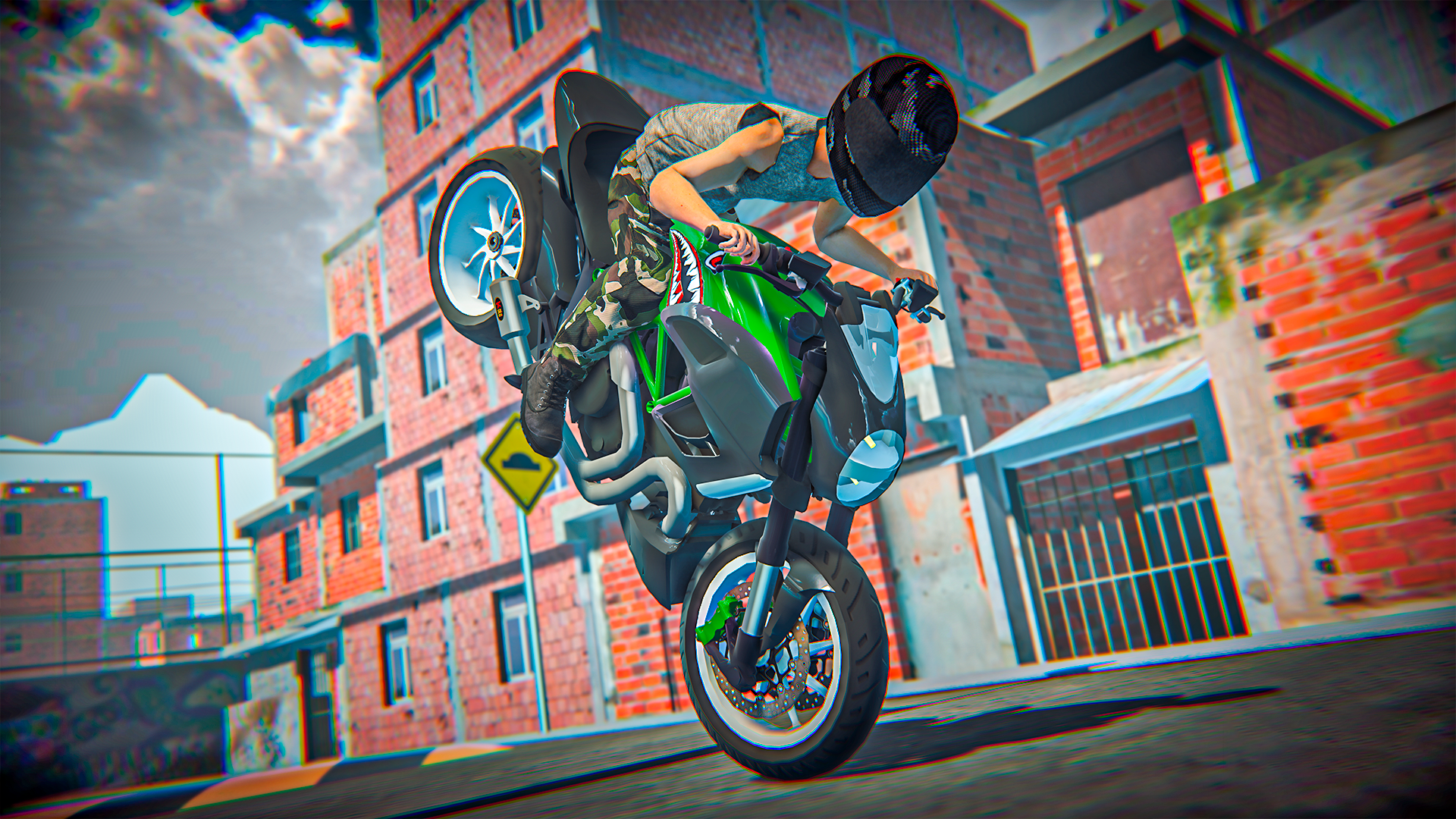 Wheelie City Bike Stunt Game: best games for mobile