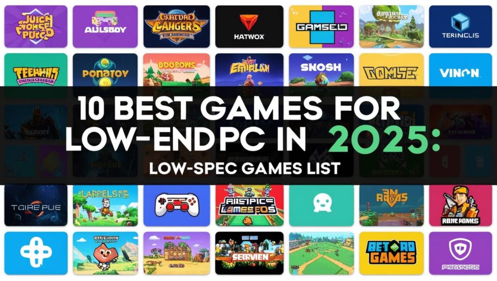 Best Games for Low End PC