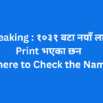 Smart License Print Check in Nepal 2026